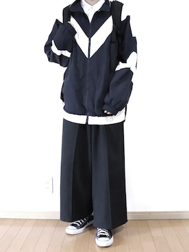 「INTER FACTORY（インターファクトリー）のアイテム（ジャケット/アウター）」を使った、Yuiさん（メンズ・168cm）の春コーディネート