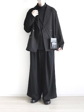 「アイテム（Tシャツ/カットソー）」を使った、Yuiさん（メンズ・169cm）の秋コーディネート