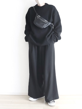 「アイテム（ボディバッグ/ウエストポーチ）」を使った、Yuiさん（メンズ・169cm）の秋コーディネート