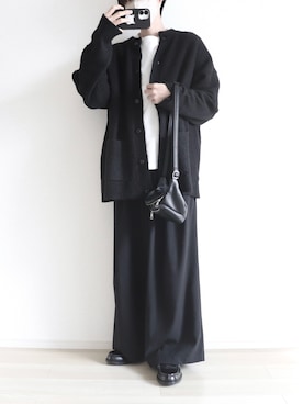 「アイテム（ボディバッグ/ウエストポーチ）」を使った、Yuiさん（メンズ・169cm）の秋コーディネート