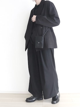 「アイテム（テーラードジャケット）」を使った、Yuiさん（メンズ・169cm）の秋コーディネート