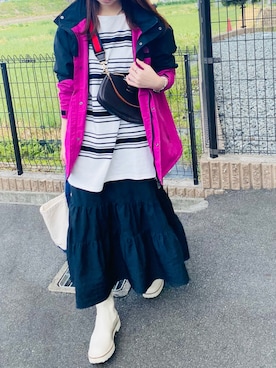 Ⓜ︎さん（レディース・158cm）の春コーディネート