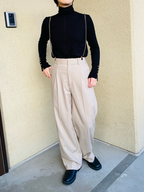 Spick ＆Span チェーンサスペンダーを使った人気ファッション