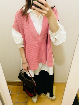 Ⓜ︎さん（レディース・158cm）の春コーディネート