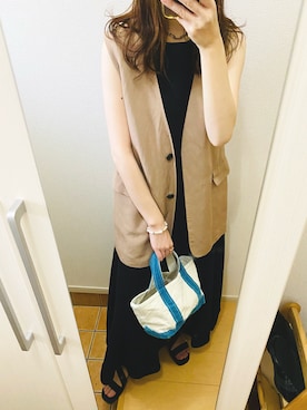 Ⓜ︎さん（レディース・158cm）の春コーディネート