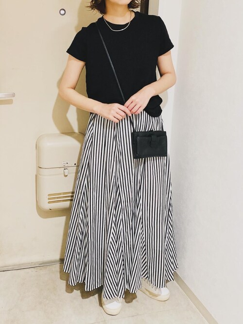 loungedress コットンシアーギャザースカート Loungedress コットン