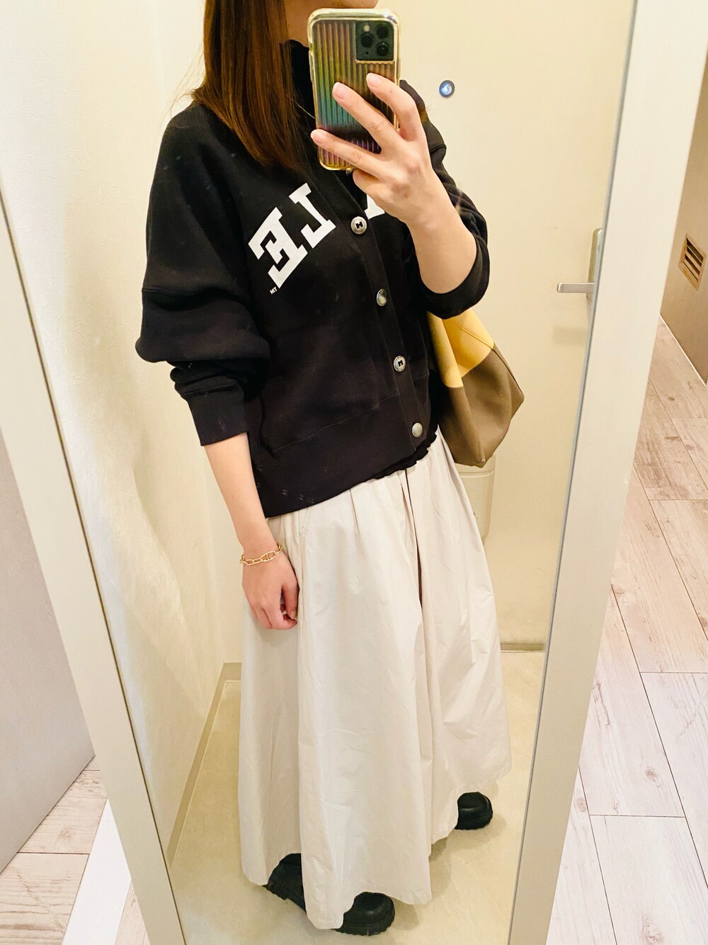 SLOBE IENA（スローブイエナ）の「コットンタフタランダムタックス