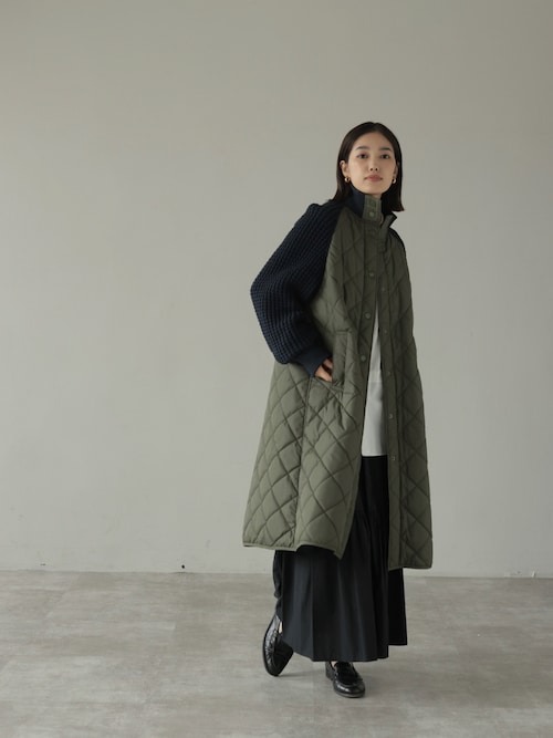 HERENCIA（ヘレンチア）の「キルティング ニット ドッキング