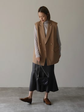 「相互フォロー」｜HERENCIA_SNAP さん（レディース・165cm）の秋コーディネート