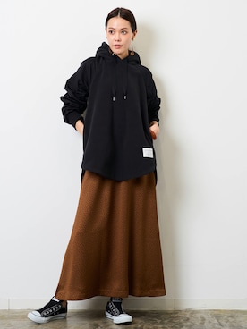 「HERENCIA（ヘレンチア）のアイテム」を使った、HERENCIA_SNAP さん（レディース・165cm）の冬コーディネート