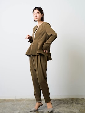 「相互フォロー」｜HERENCIA_SNAP さん（レディース・165cm）の冬コーディネート