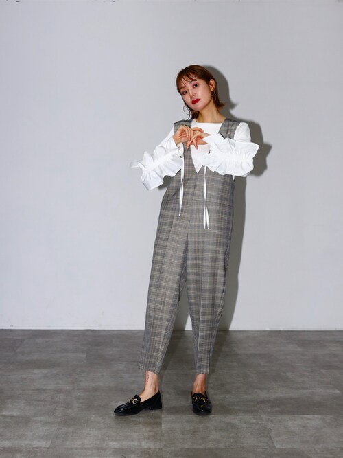 HERENCIA(ヘレンチア）HERENCIA_SNAP さんのサロペット/オーバーオール 