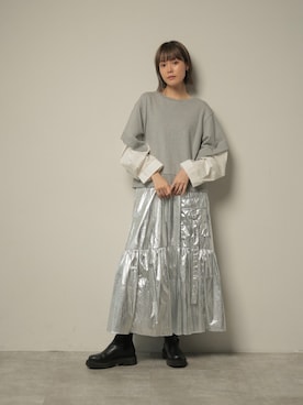 「アツいコーデ全部見せ」｜HERENCIA_SNAP さん（レディース・165cm）の夏コーディネート