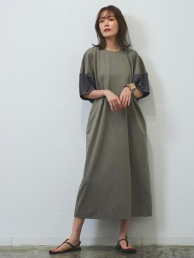 「HERENCIA（ヘレンチア）のアイテム」を使った、HERENCIA_SNAP さん（レディース・165cm）の夏コーディネート