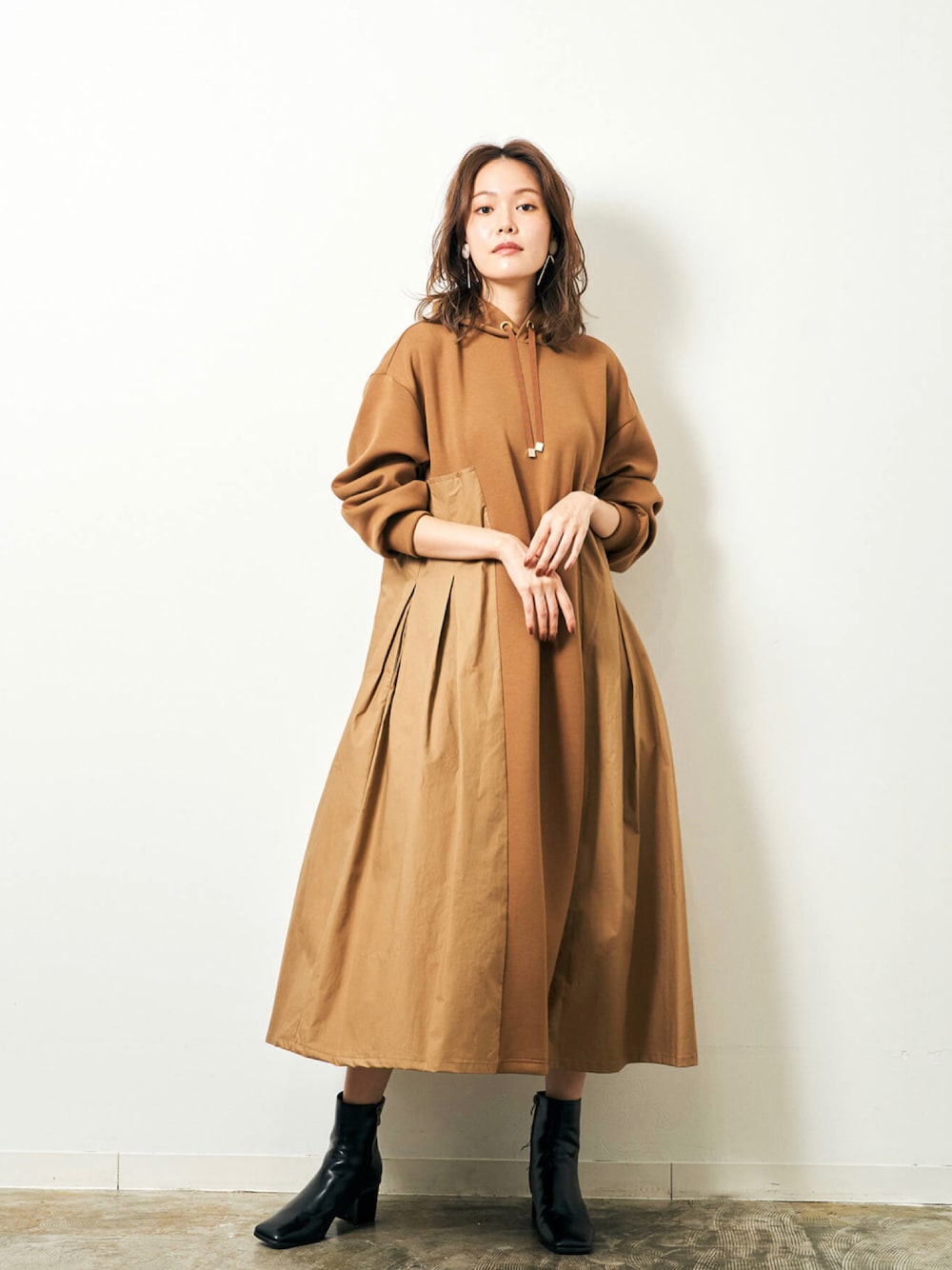 HERENCIA_SNAP (HERENCIA(ヘレンチア）)｜HERENCIAのワンピースを使っ  