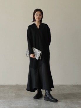 「HERENCIA（ヘレンチア）のアイテム」を使った、HERENCIA_SNAP さん（レディース・165cm）の秋コーディネート