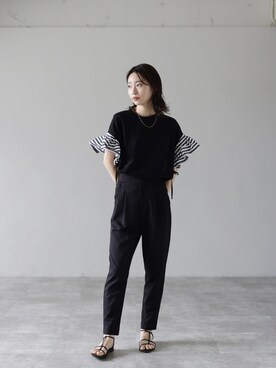 HERENCIA_SNAP さん（レディース・165cm）の夏コーディネート