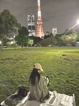 「アイテム（ビーチサンダル）」を使った、⁡ ⁡ ⁡ 🌙さん（レディース・158cm）の秋コーディネート