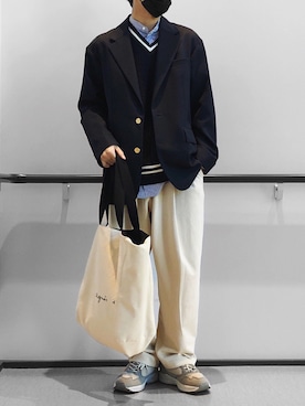 べー。さん（メンズ・171cm）の秋コーディネート