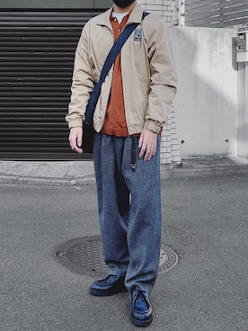 「JOURNAL STANDARD（ジャーナルスタンダード）のアイテム（セットアップ）」を使った、べー。さん（メンズ・171cm）の春コーディネート