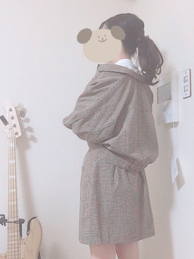 「アベイル」｜「アイテム（セットアップ）」を使った、ちおさん（レディース・156cm）の秋コーディネート