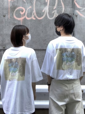 「薔薇」｜「アイテム（アクセサリー）」を使った、t さん（メンズ・169cm）の夏コーディネート