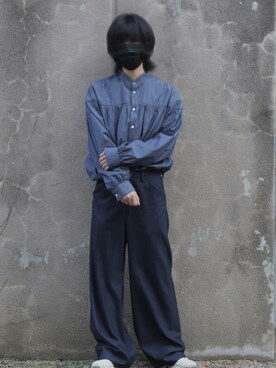 「sunsea」｜「アイテム（その他）」を使った、t さん（メンズ・169cm）の冬コーディネート