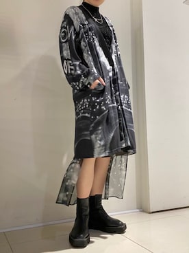 「JOHN LAWRENCE SULLIVAN」｜「アイテム（アクセサリー）」を使った、照井千尋さん（レディース・163cm）の夏コーディネート