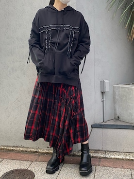 照井千尋さん（レディース・163cm）の夏コーディネート