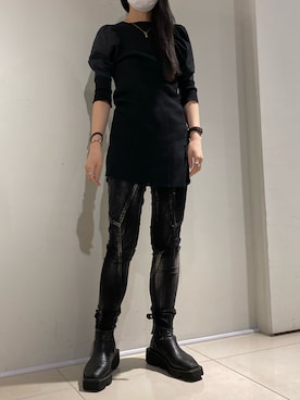 「KMRii（ケムリ）のアイテム」を使った、照井千尋さん（レディース・163cm）の夏コーディネート
