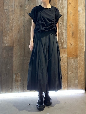 照井千尋さん（レディース・163cm）の冬コーディネート
