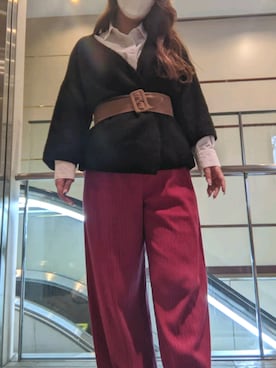 カーディガン ボレロを使った ぽっちゃりコーデ の人気ファッションコーディネート Wear