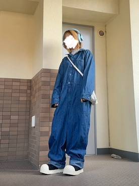 「GRAIN（グレイン）のアイテム」を使った、るる 🥦低身長コーデ🥬さん（レディース・149cm）の冬コーディネート