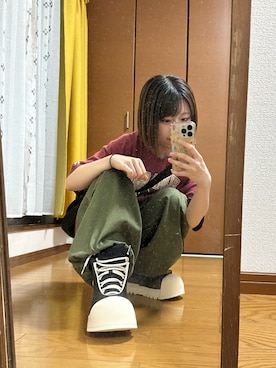 「大人カジュアルコーデ」｜「アイテム（その他）」を使った、るる 🥦低身長コーデ🥬さん（レディース・149cm）の夏コーディネート