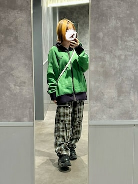 「GRAIN（グレイン）のアイテム」を使った、るる 🥦低身長コーデ🥬さん（レディース・149cm）の冬コーディネート