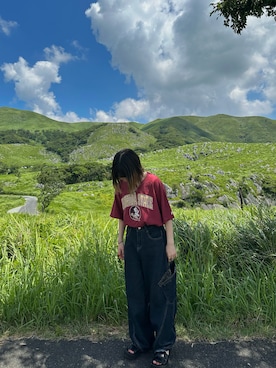 「アイテム（その他）」を使った、るる 🥦低身長コーデ🥬さん（レディース・149cm）の秋コーディネート