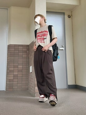 「moi tytto（モイテュット）のアイテム」を使った、るる 🥦低身長コーデ🥬さん（レディース・149cm）の夏コーディネート