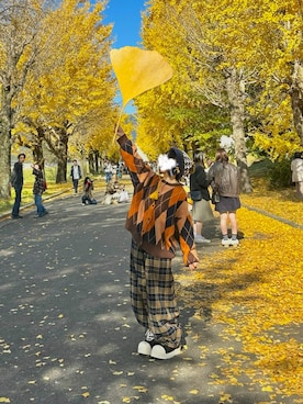 「アイテム（帽子）」を使った、るる 🥦低身長コーデ🥬さん（レディース・149cm）の冬コーディネート
