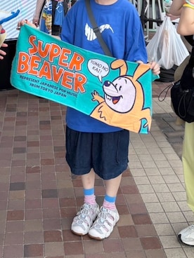「フェスコーデ」｜るる 🥦低身長コーデ🥬さん（レディース・149cm）の夏コーディネート