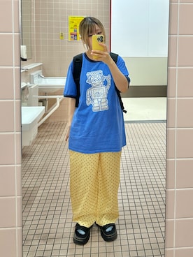 「アイテム（その他、グリーン系）」を使った、るる 🥦低身長コーデ🥬さん（レディース・149cm）の秋コーディネート