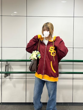るる 🥦低身長コーデ🥬さん（レディース・149cm）の春コーディネート