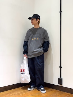 オタケさん（メンズ・162cm）の春コーディネート