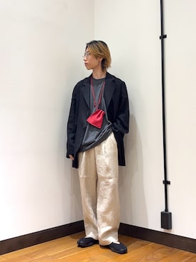 オタケさん（メンズ・162cm）の夏コーディネート