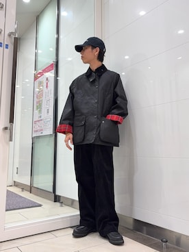 「Paraboot」｜「アイテム（パンツ）」を使った、オタケさん（メンズ・162cm）の冬コーディネート