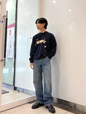 「URBAN RESEARCH（アーバンリサーチ）のTeya　Almost Sweat（スウェット）」を使った、オタケさん（メンズ・162cm）の秋コーディネート