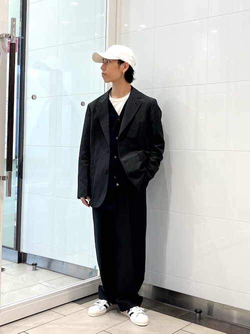 セール】new basic WOOL LINEN JACKET（その他アウター）｜URBAN