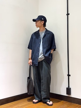 オタケさん(メンズ・162cm)の夏コーディネート