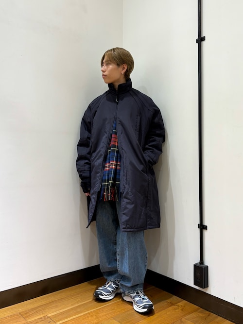 セール】LOTTO STAND COLLAR LONG COAT（ダウンジャケット/コート
