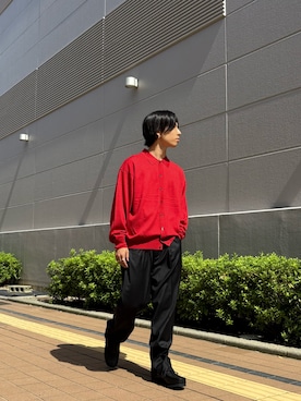 「Clarks（クラークス）のアイテム（その他シューズ）」を使った、オタケさん（メンズ・162cm）の秋コーディネート