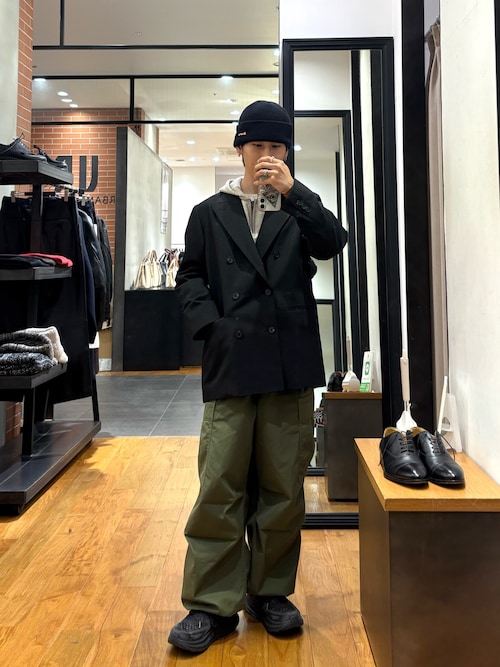 90s RL “Black Linen Herringbone” US製 セール】new basic WOOL LINEN JACKET（その他アウター）｜URBAN